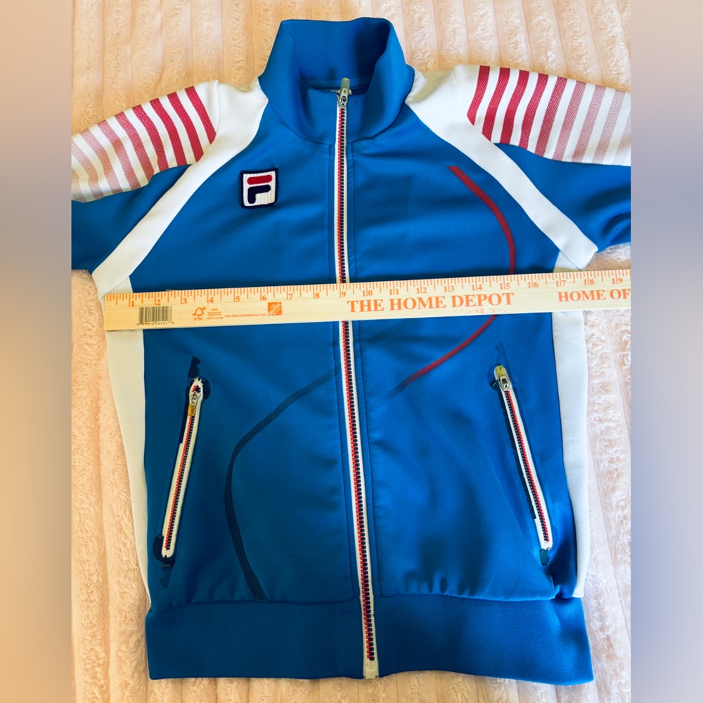 Fila Blue and White Athletic Track Suit Korea Vintage Women’s Small - Picture 15 of 15